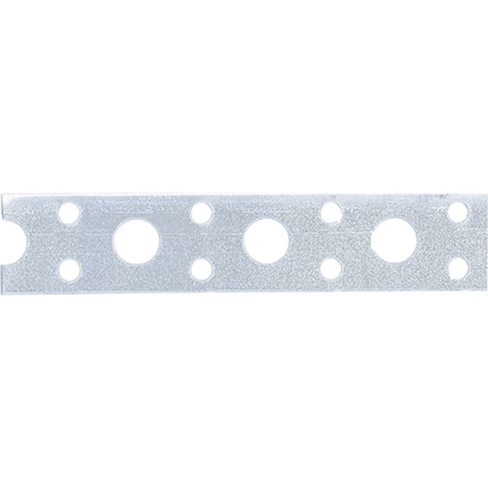 Лента перфорированная, вентиляционная, прямая, 1 мм, LP V, 2 см х 25 м, цинк Сибртех