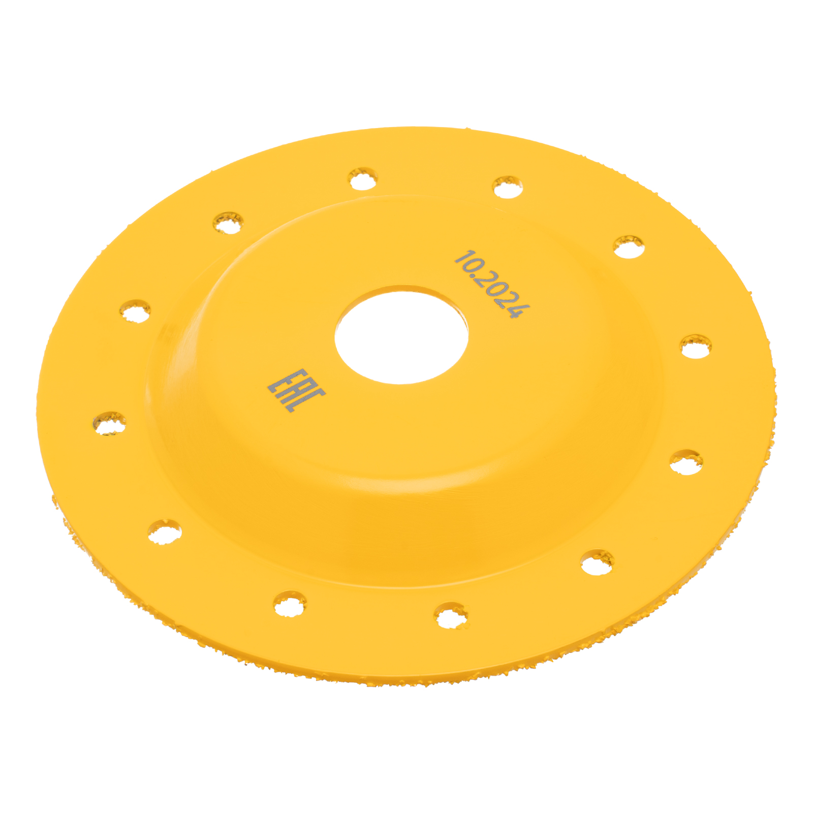 Чашка твёрдосплавная зачистная,125 мм, Плоская, мелкое зерно #32// Denzel