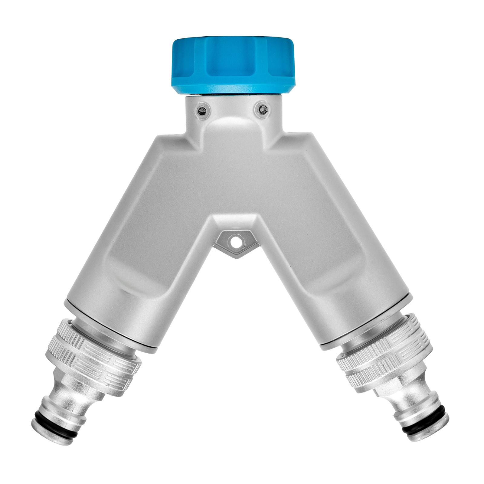 Разветвитель двухканальный, с внутренней резьбой 3/4",алюминий, LUXE Palisad