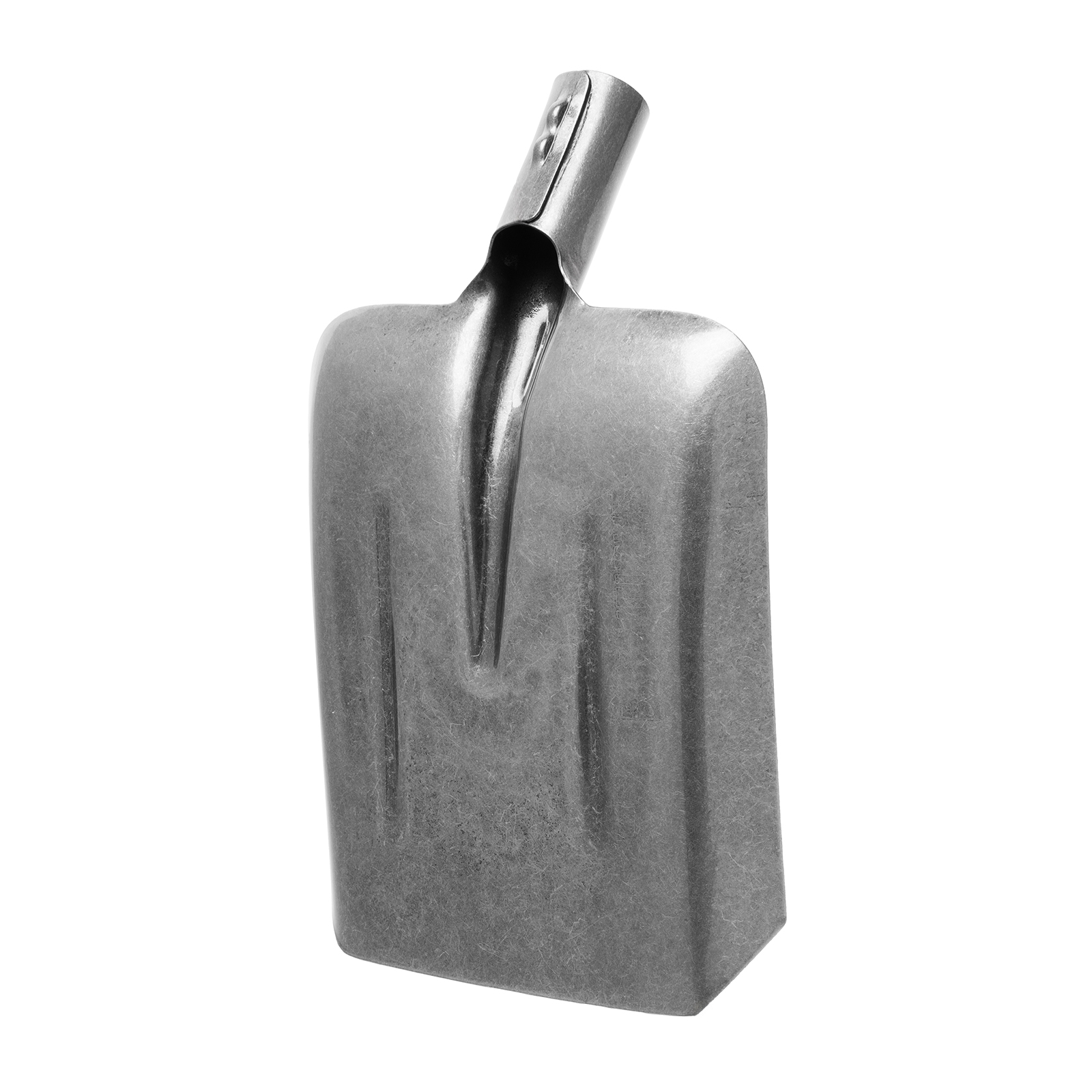 Лопата совковая, 230х275, ребра жесткости, рессорная сталь, 0,9 кг, без черенка, LUXE// Palisad