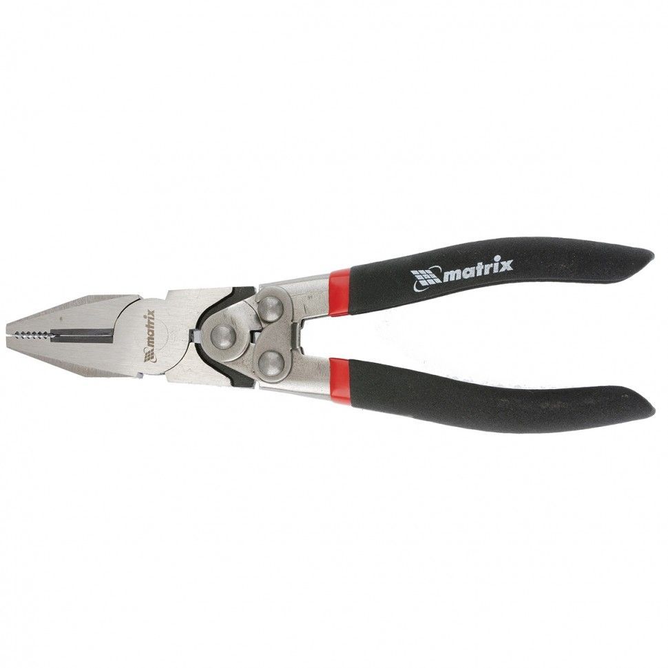 Плоскогубцы, Energies, 200 мм, двойной рычажный механизм Matrix