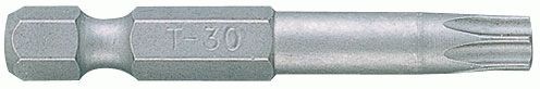Вставка (бита) торцевая 1/4", Torx, Т20, L = 50 мм, для шуруповерта KING TONY 715020T
