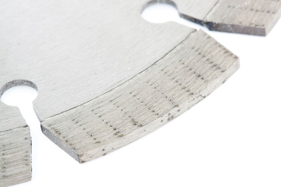 Диск алмазный, 230 х 22.2 мм, сегментный, упорядоченный алмаз, сухая резка Gross