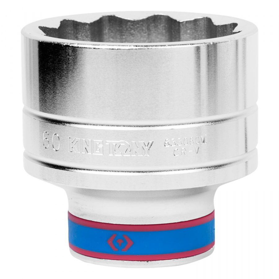 Головка торцевая стандартная двенадцатигранная 3/4", 60 мм KING TONY 633060M