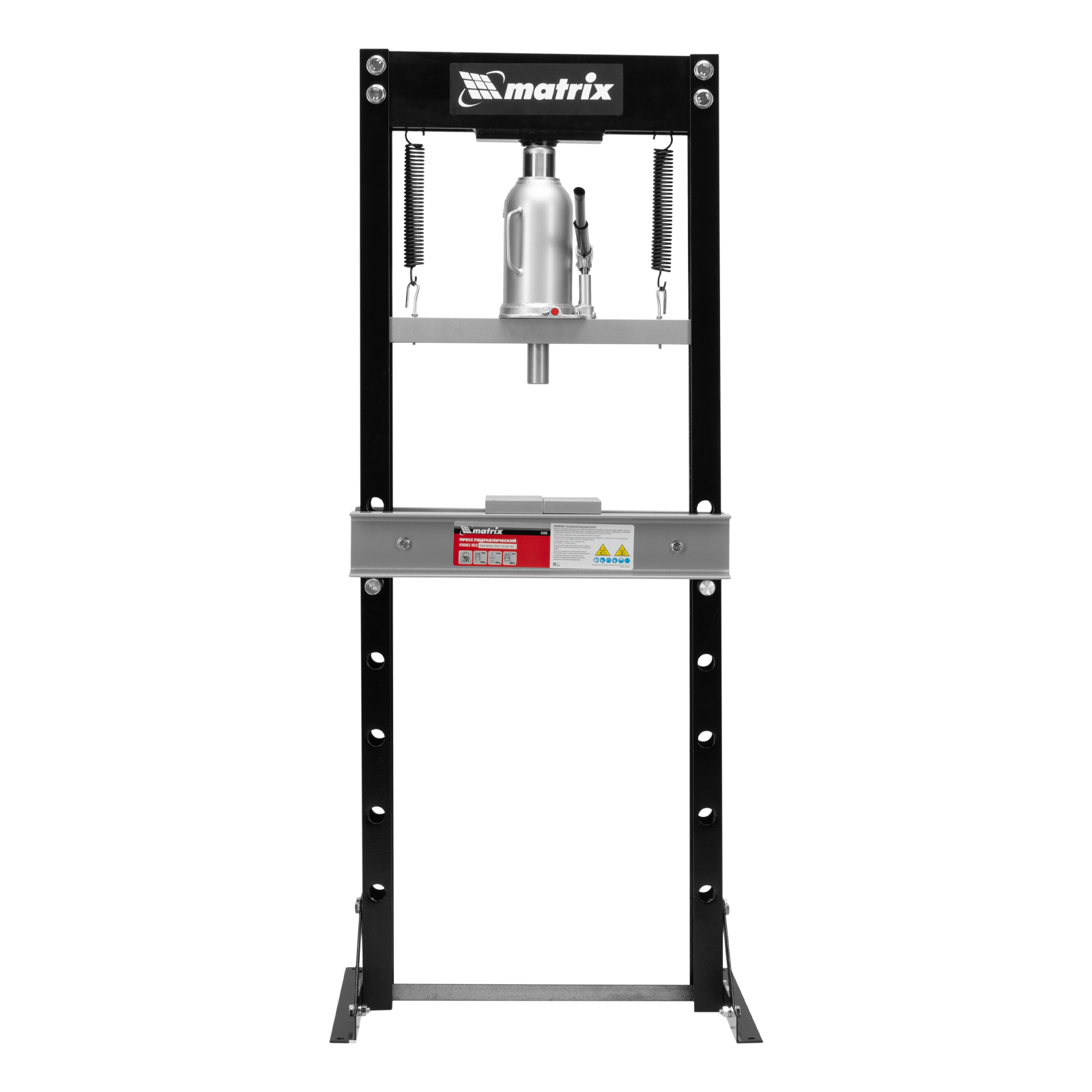 Пресс гидравлический, 20 т, 640 х 540 х 1500 мм. (комплект из 2 частей) Matrix