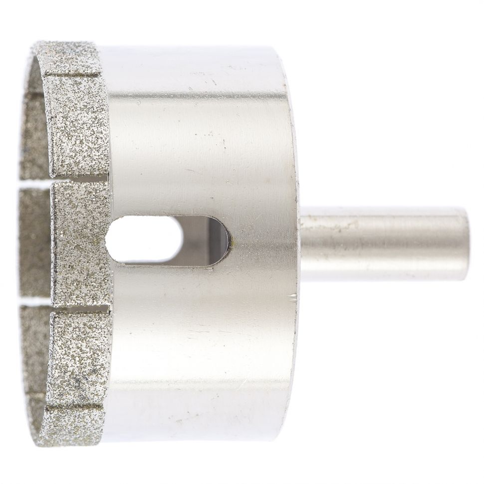 Сверло по стеклу и керамической плитке, 55 х 55 мм, цилиндрический хвостовик Сибртех