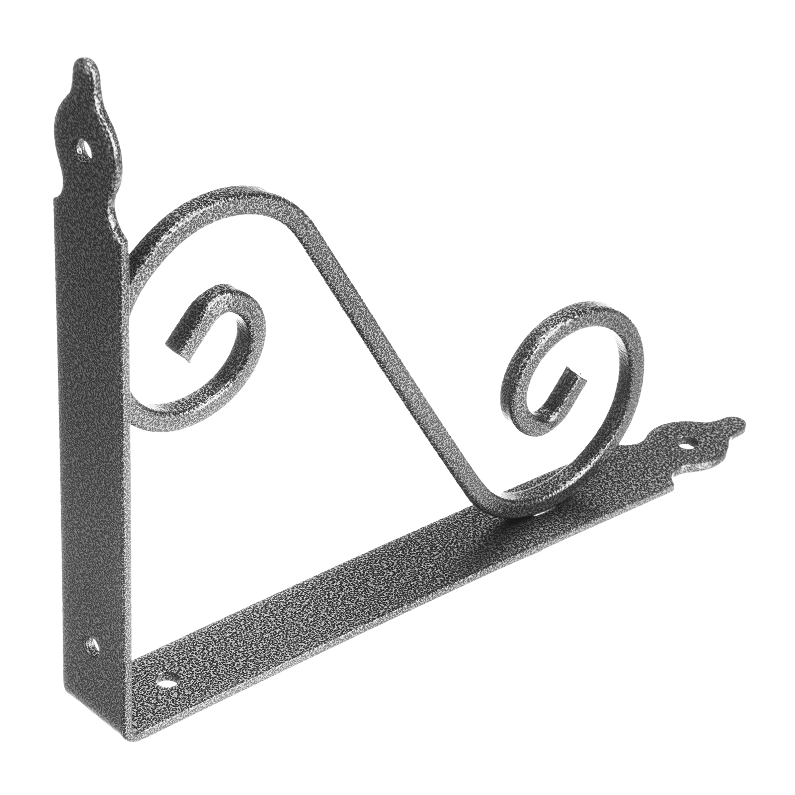 Кронштейн декоративный, 190 х 240 х 25 х 3.5 мм, темно-серый Сибртех