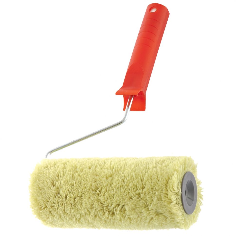 Валик для фасадных работ синтетический Pro, 180 мм, ворс 18 мм, D 40 мм, D ручки 6 мм, полиакрил MTX