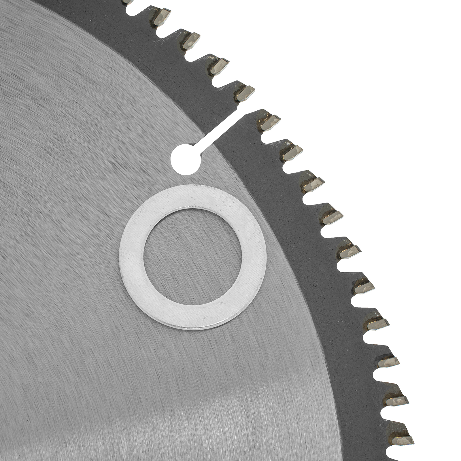 Пильный диск по алюминию ф255 х 30 мм, 100 зубьев Denzel