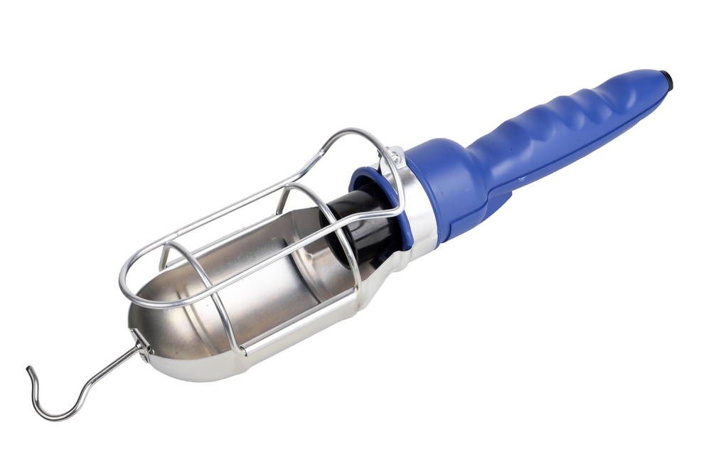 Светильник переносной с выключателем, 5м, 75 Вт/230 В, усиленная конструкция, ЗУБР