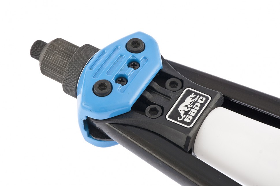 Заклепочник двуручный 360 мм, алюминий 2.4-6, 4 мм, сталь 2.4-6, 4 мм Барс