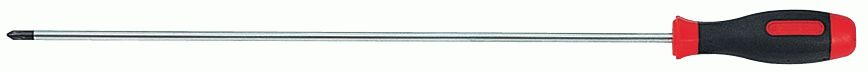 Отвертка крестовая Phillips №1, 300 мм KING TONY 14210112