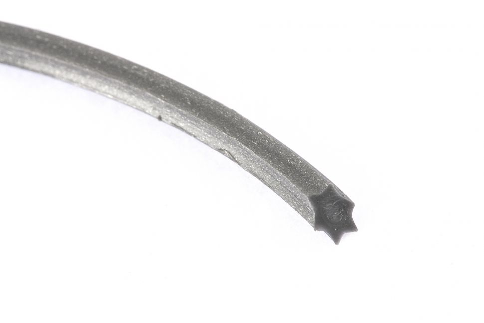 Леска для триммера, армированная алюминием, X-Pro, звезда, 2 мм х 15 м, блистер Россия Denzel