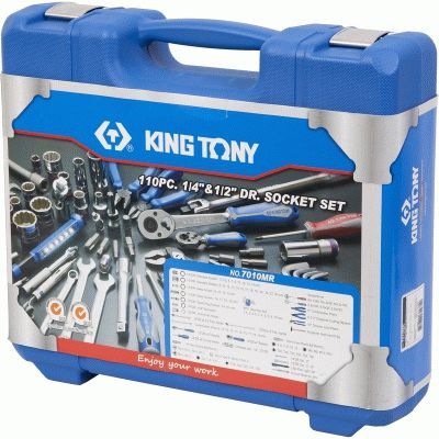 Набор инструментов универсальный, 110 предметов KING TONY P7010MR