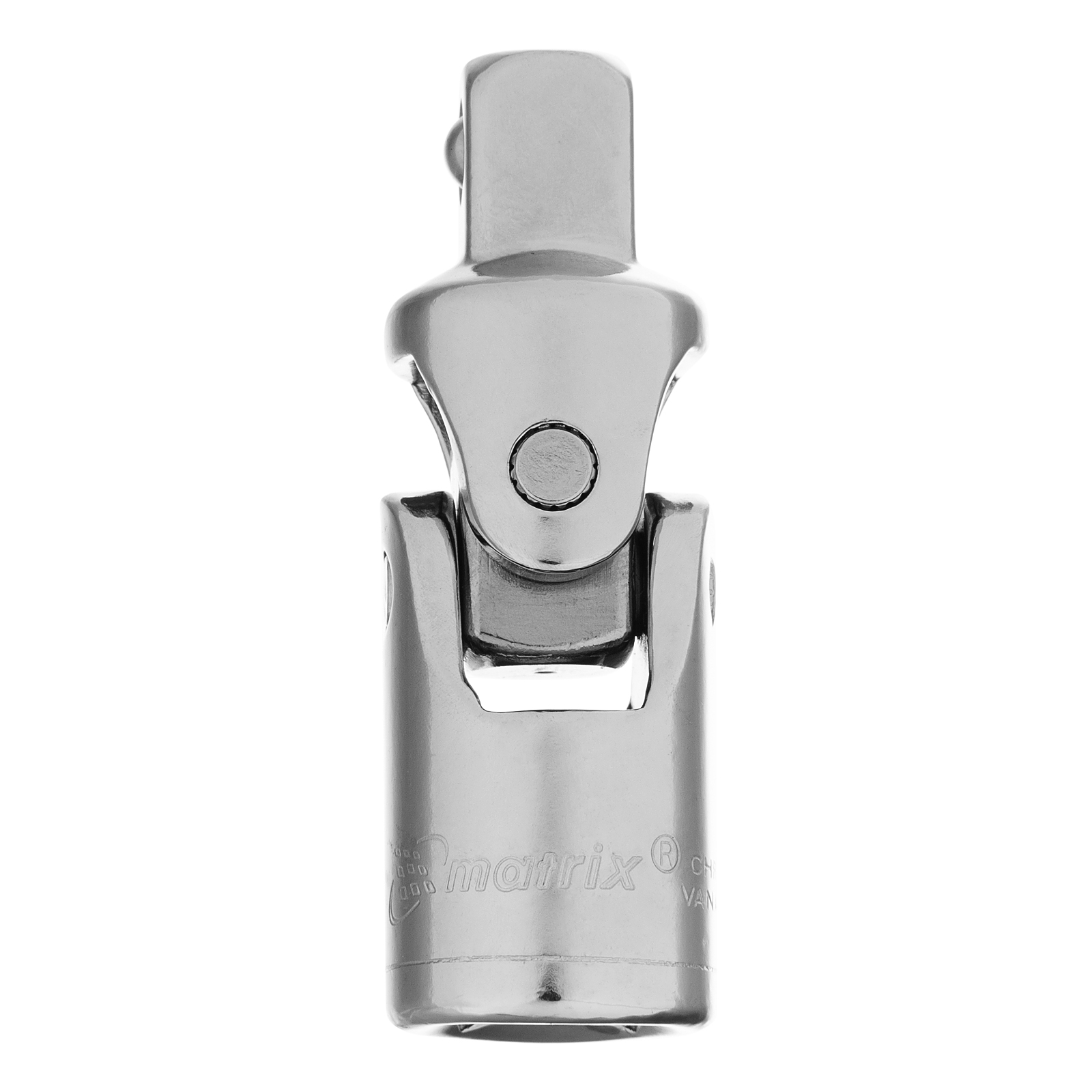 Шарнир карданный с квадратом 3/8, CrV, полированный хром Matrix