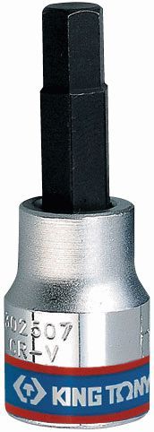Насадка (бита) торцевая 3/8", Hex, 3 мм, L = 50 мм KING TONY 302503