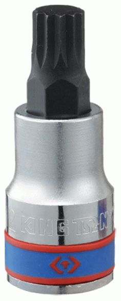 Насадка (бита) торцевая 1/2", Spline, M5, L = 60 мм KING TONY 402605