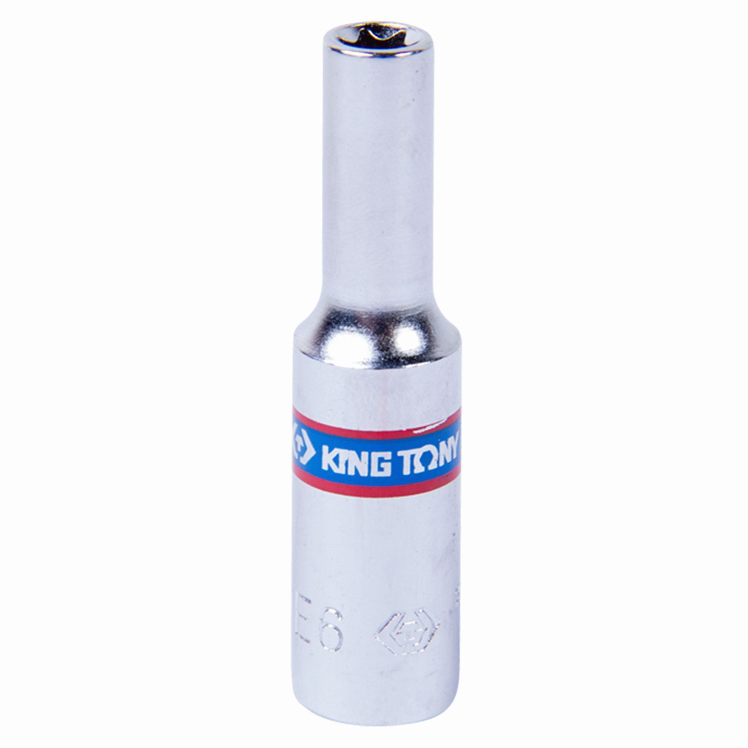 Головка торцевая TORX Е-стандарт 1/4", E6, L = 50 мм KING TONY 227506M