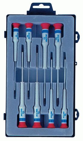 Набор прецизионных отверток, 8 предметов KING TONY 32118MR