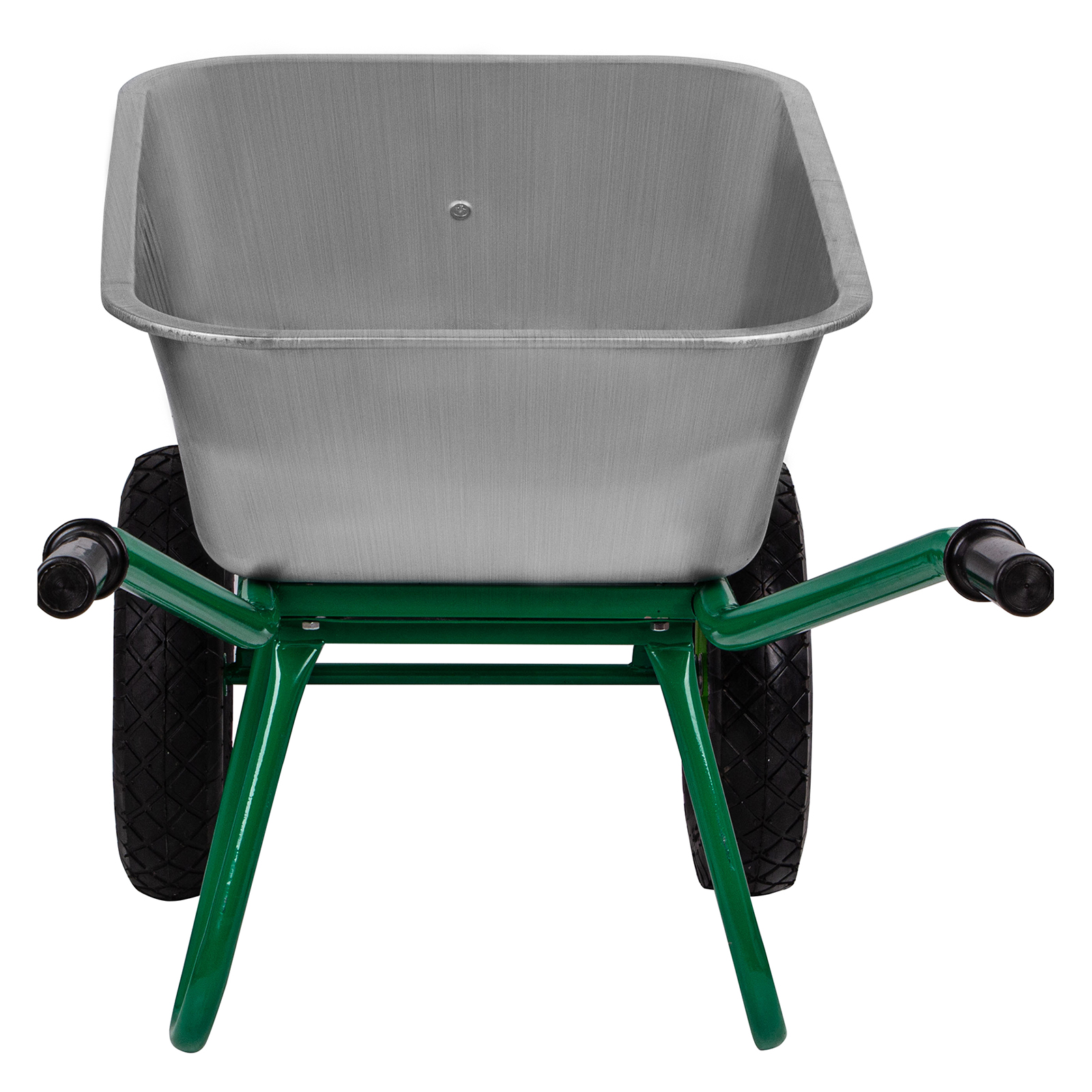 Тачка садово-строительная, 2-х колесная, усиленная, грузоподъемность 320 кг, объем 100 л