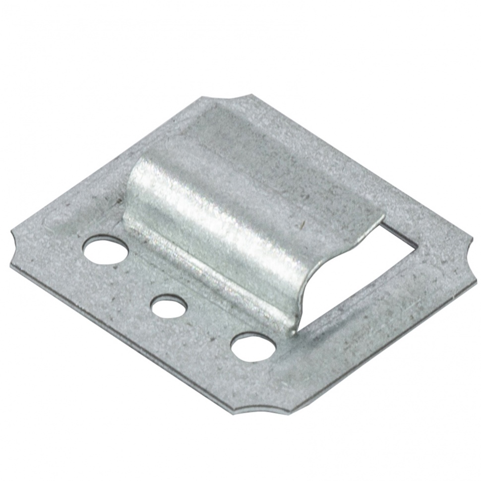 Кляймер №3.5 оцинкованный с гвоздями, 100 шт Сибртех