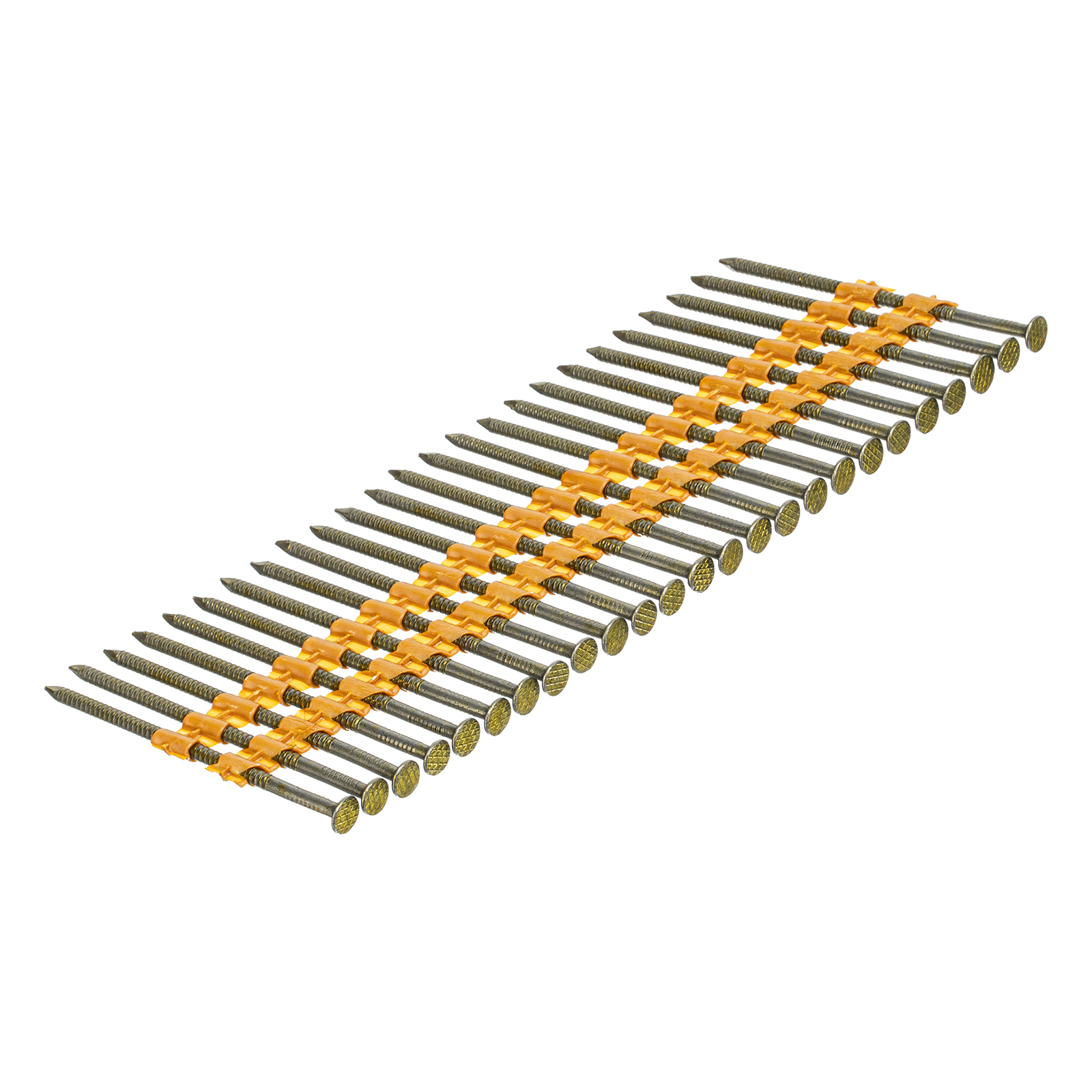 Гвозди для пнев. нейлера (крашен.) длина - 75 мм, диам. - 3,05 мм, 2000 шт. Denzel