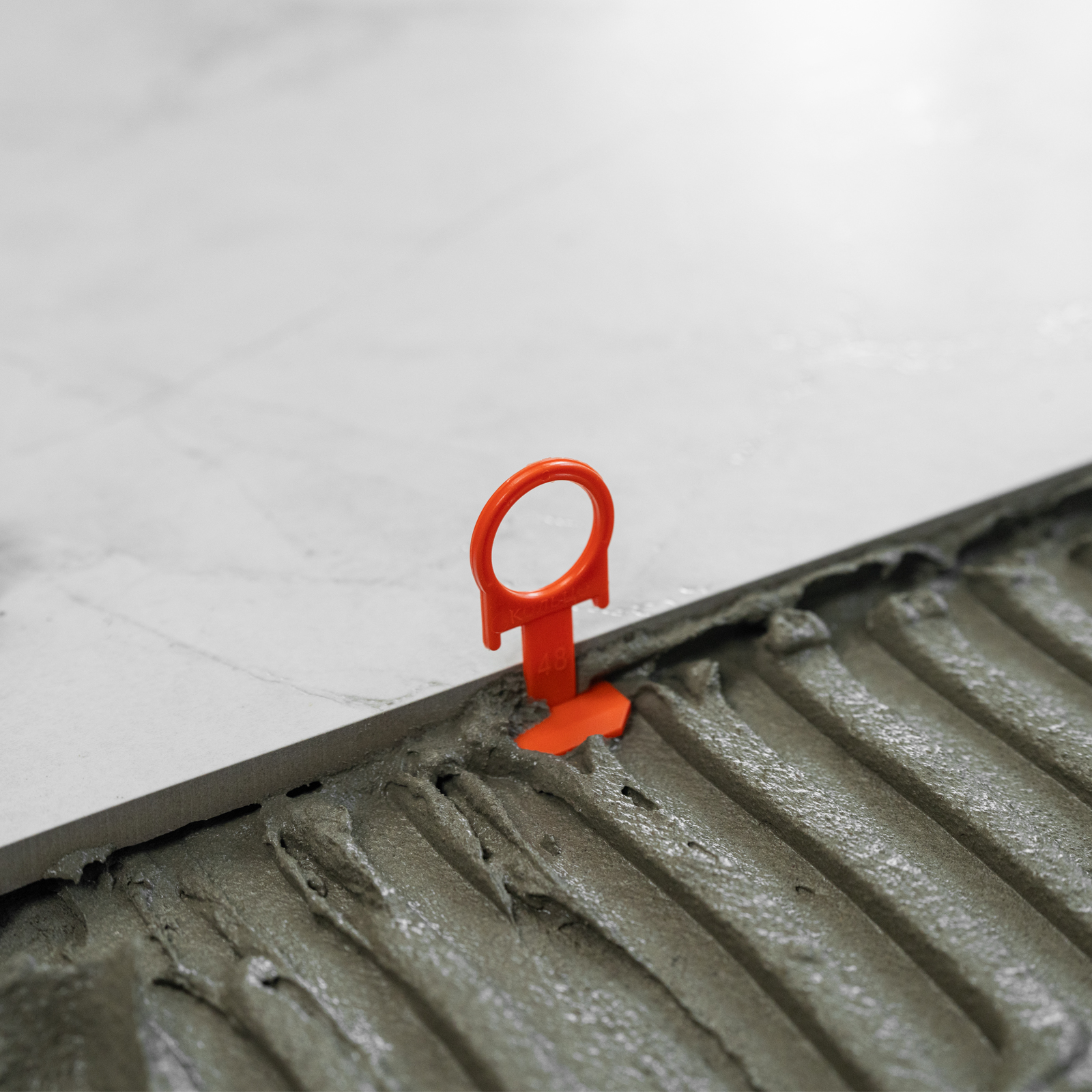 Комплект зажим + клин для системы выравнивания плитки СВП Кольцо, 250/250 шт. в коробе Сибртех