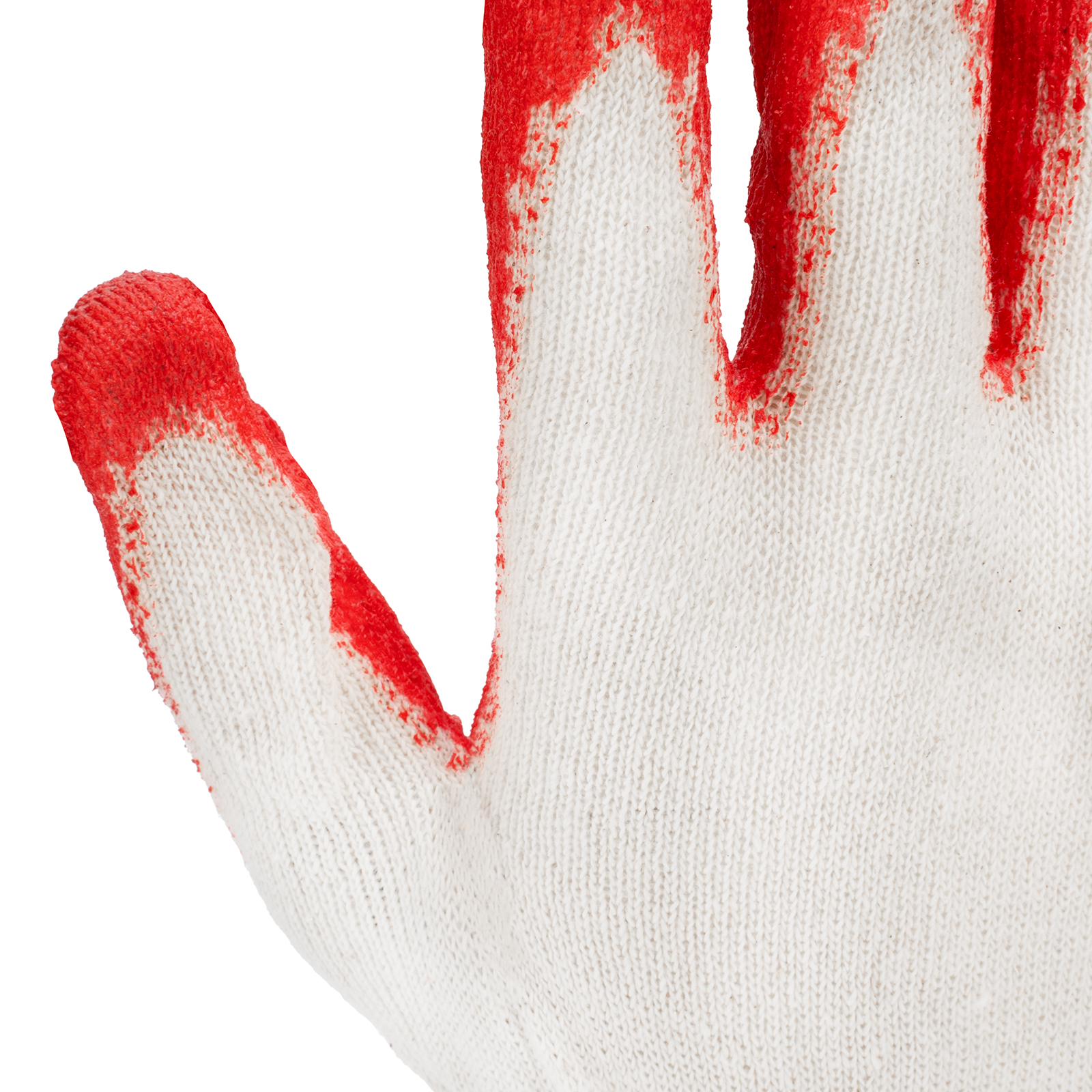 Перчатки х/б, латексный облив, 13 класс, 36 гр