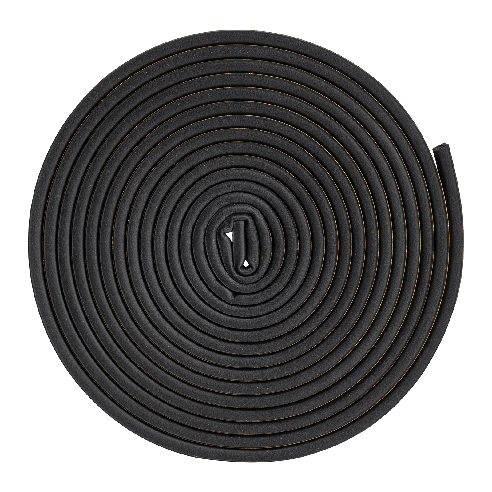 Уплотнитель резиновый, 12 м, профиль "D", черный Сибртех