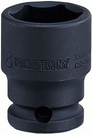 Головка торцевая ударная шестигранная 3/8", 13 мм KING TONY 353513M