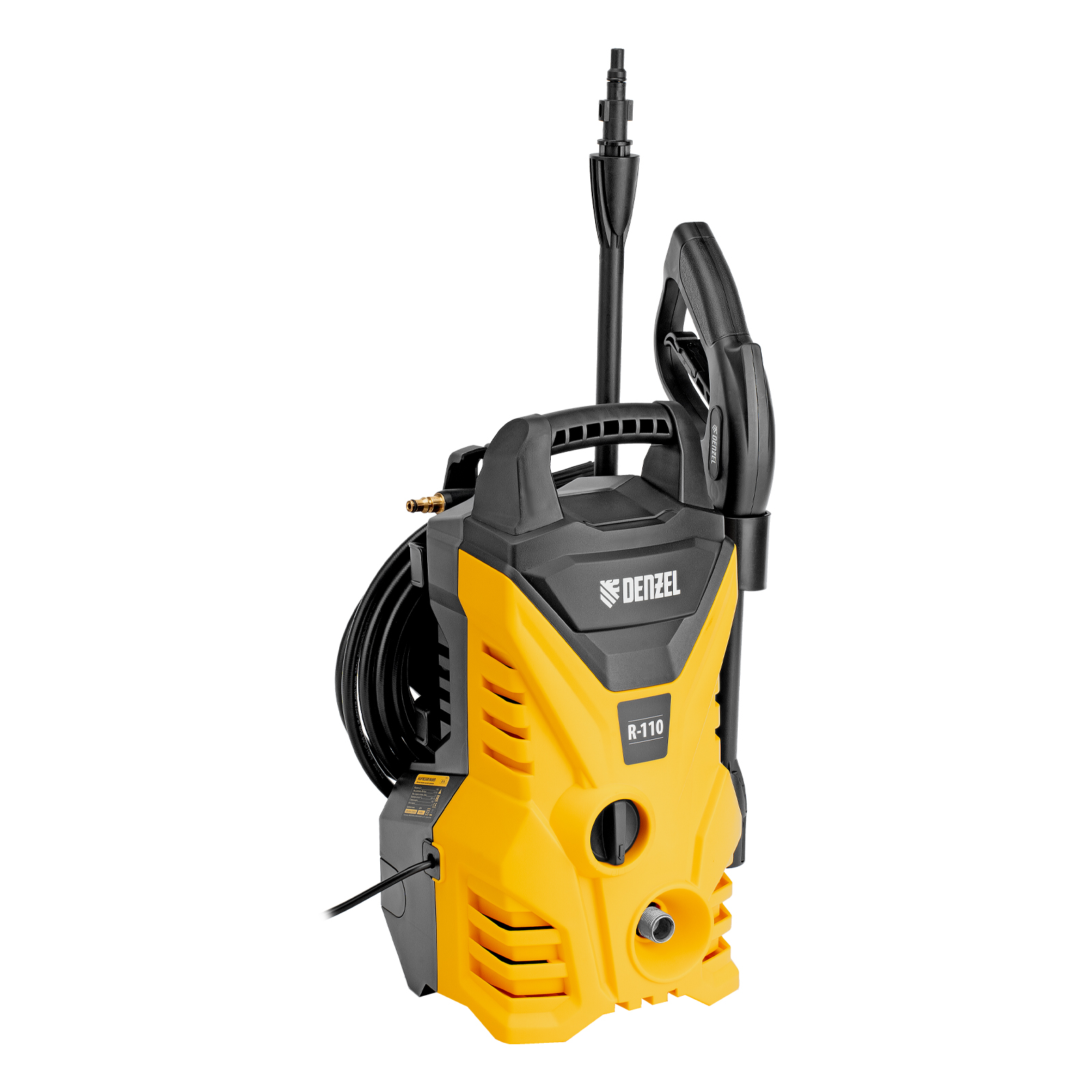 Моечная машина высокого давления R-110, 1500 Вт, 110 бар, 5,7 л/мин, переносная Denzel