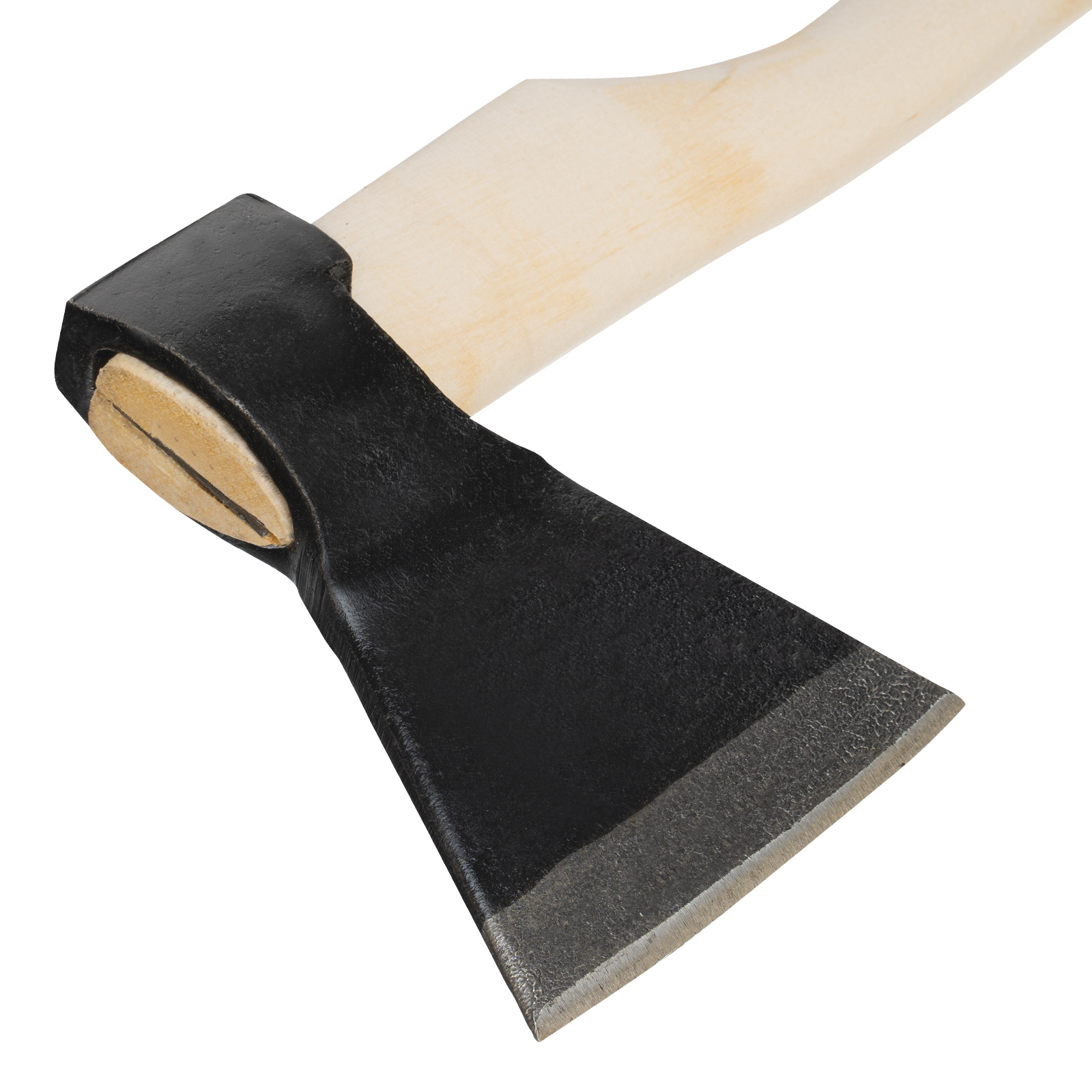 Топор кованый, в сборе, 840/1070 г, деревянное топорище, 400 мм, Б,