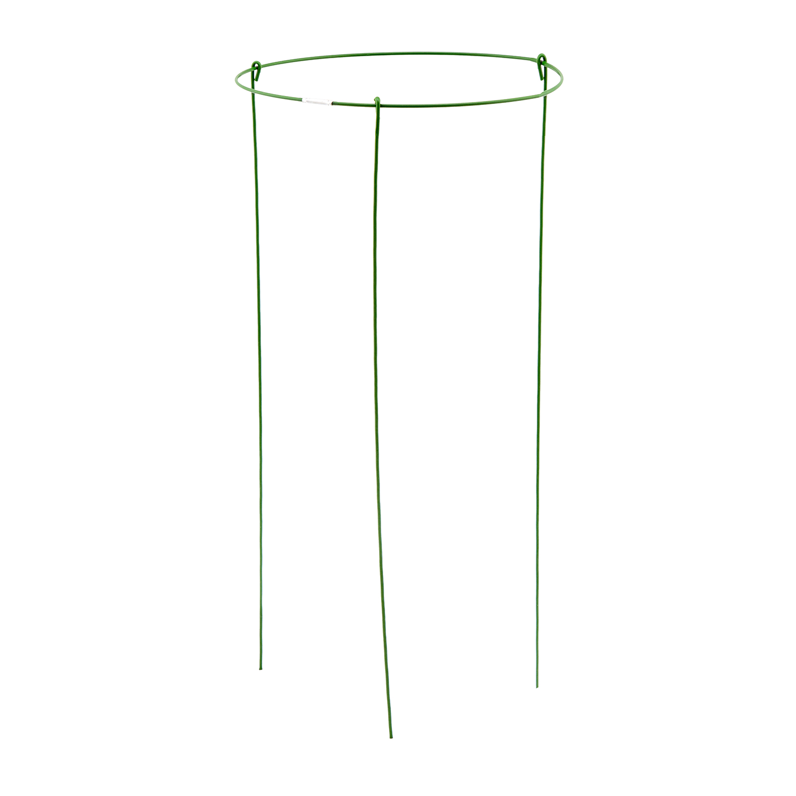 Опора для растений круглая, D 21 см, H 45 см, 3 шти в упаковке, металл в пластике Palisad