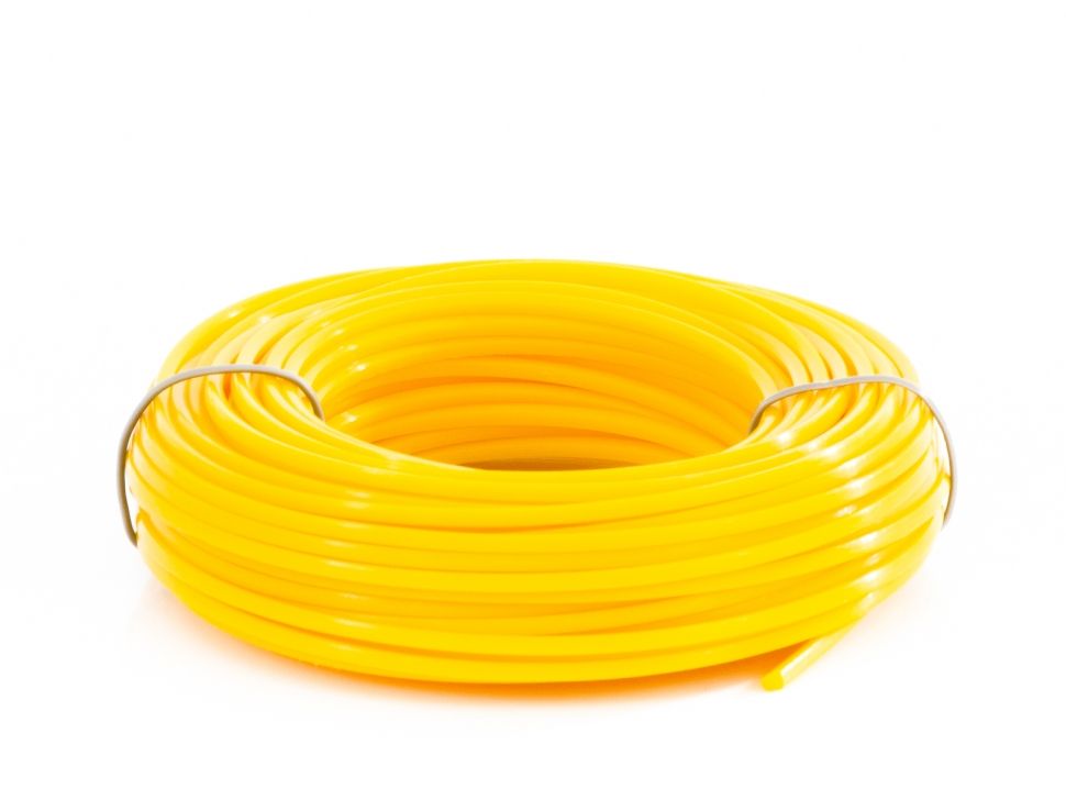 Леска для триммера квадратная, 2.4 мм х 15 м Denzel Россия