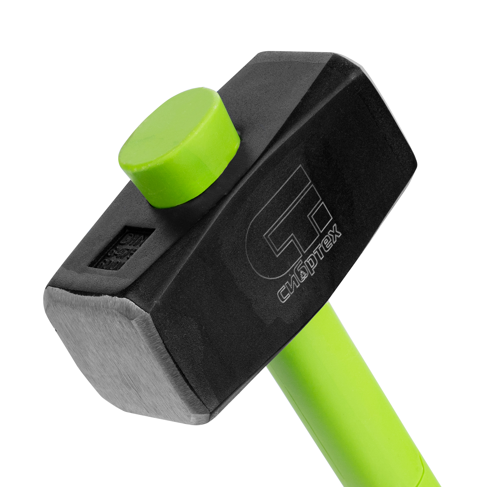 Кувалда, 6000 г, фибергласовая обрезиненная рукоятка// Сибртех