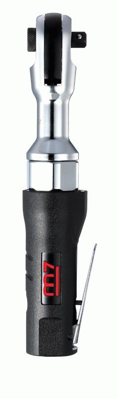 Трещотка пневматическая 3/8", 81 Нм, с кнопкой MIGHTY SEVEN NE-332