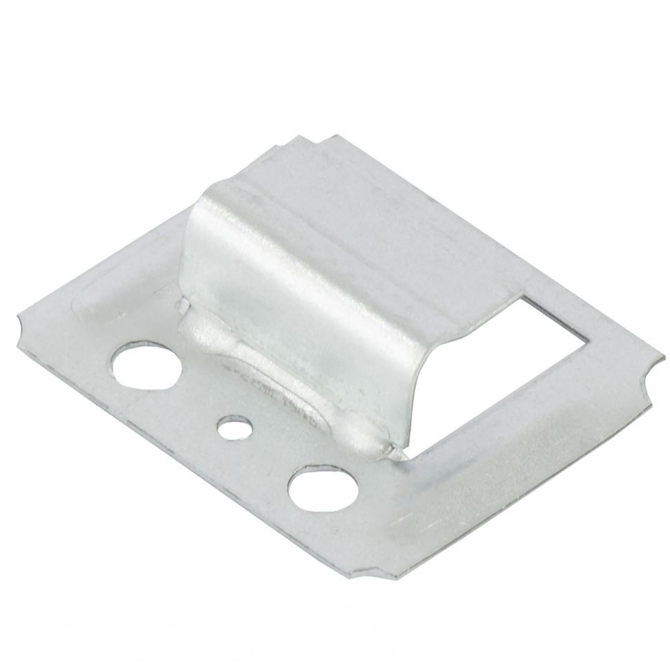 Кляймер №7, оцинкованный, без гвоздя 100 шт Сибртех