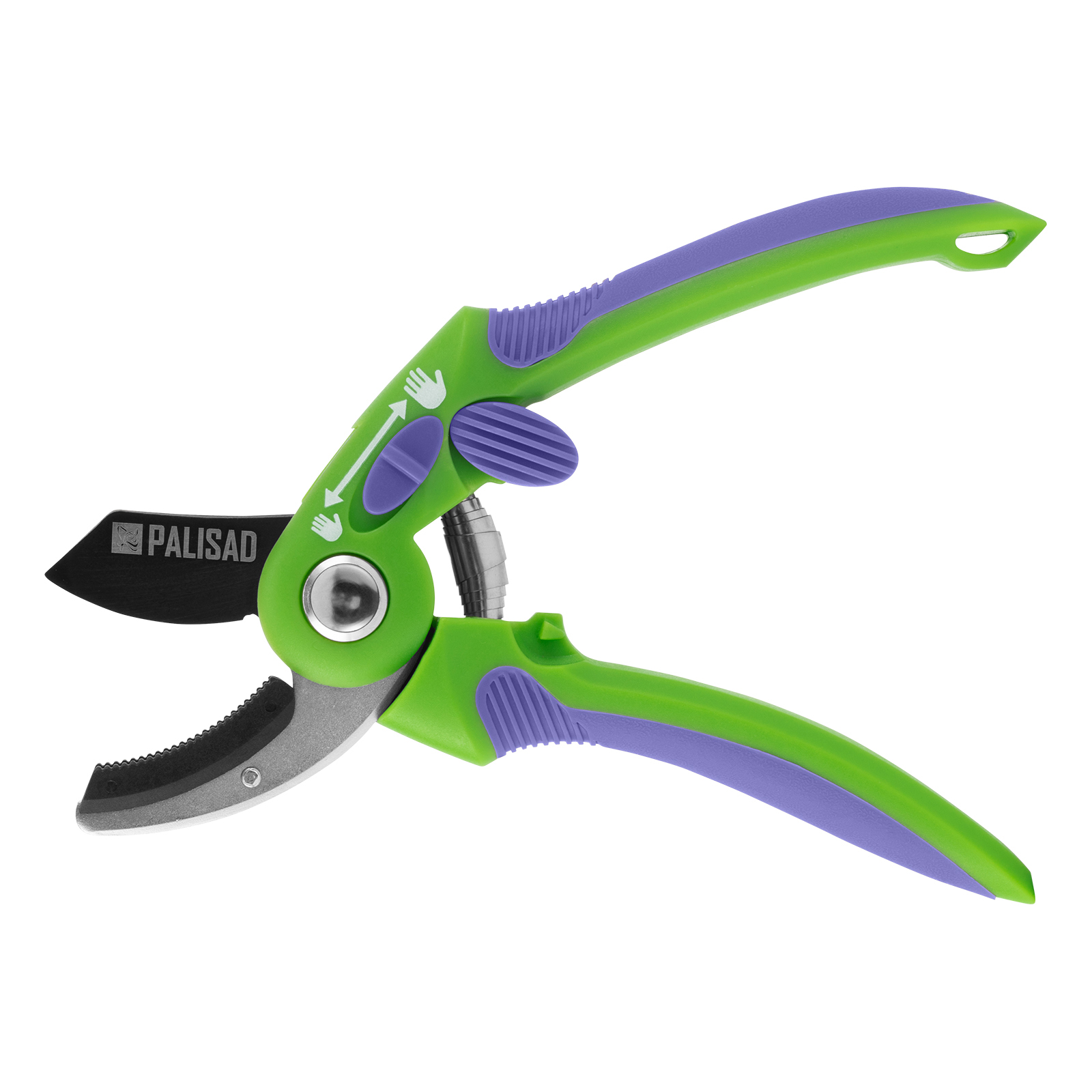 Секатор с наковальней, регулировка захвата Palisad