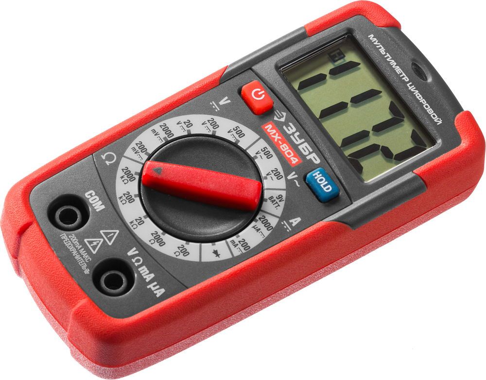 Мультиметр ЗУБР "Мастер" МХ-804 цифровой