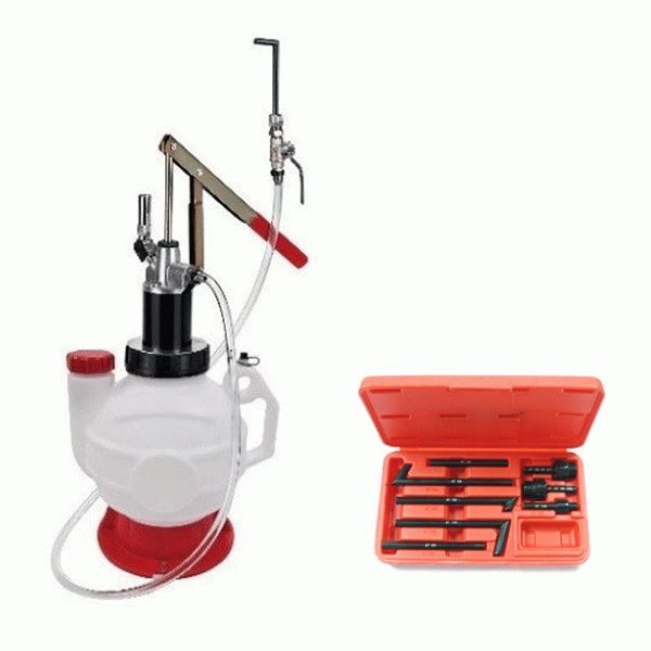 Набор для ручной замены масла в АКПП, кейс, 9 предметов МАСТАК 104-30009C