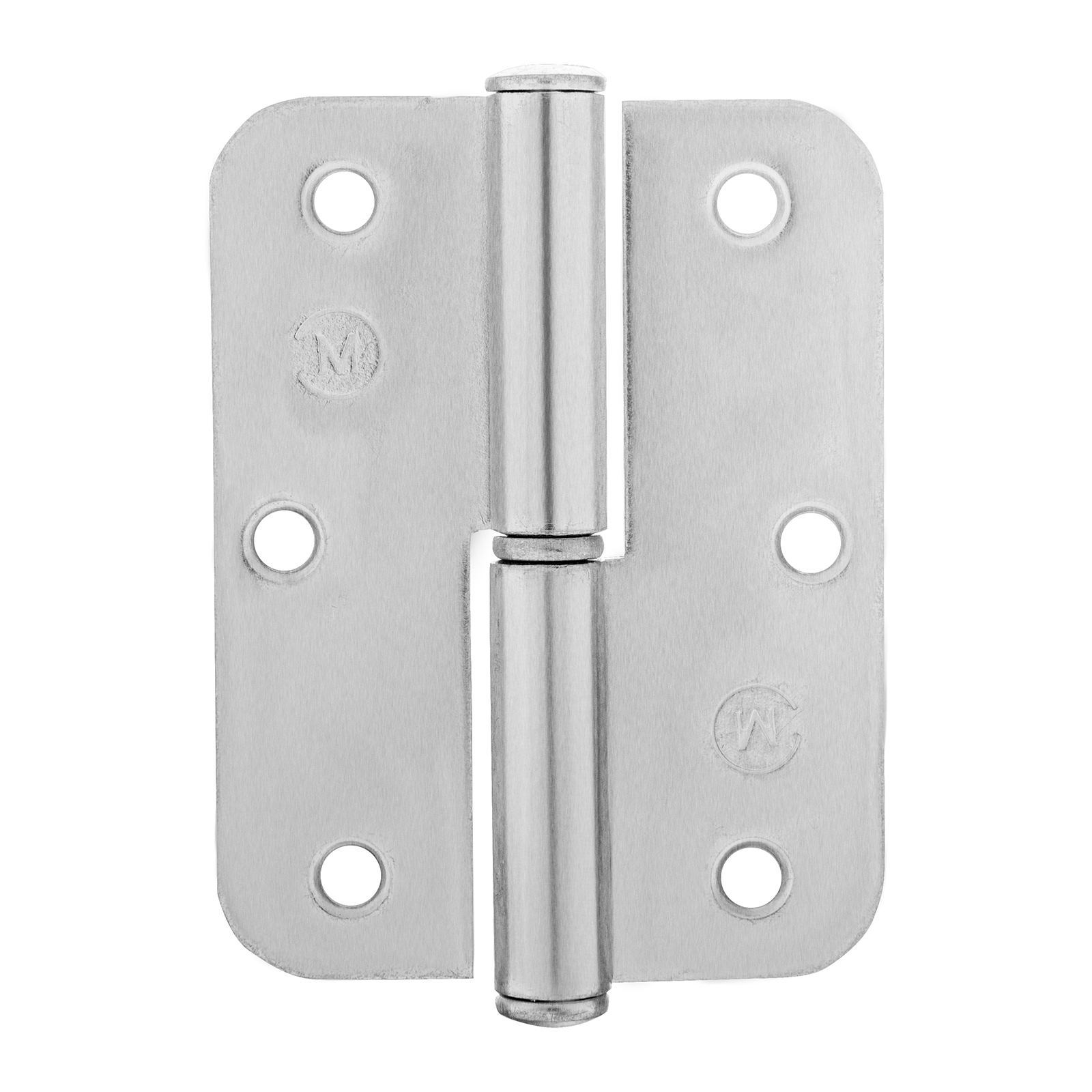 Петля накладная ПН1-85 левая, цинк, 4 шт, (Металлист)