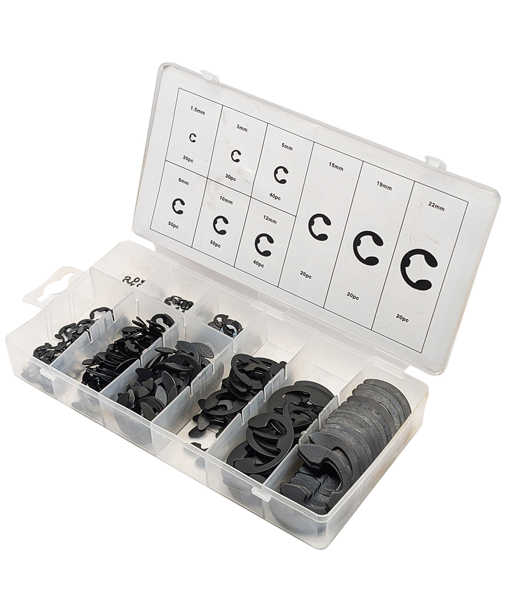 Набор стопорных колец, 1,5-22 мм, 300 шт