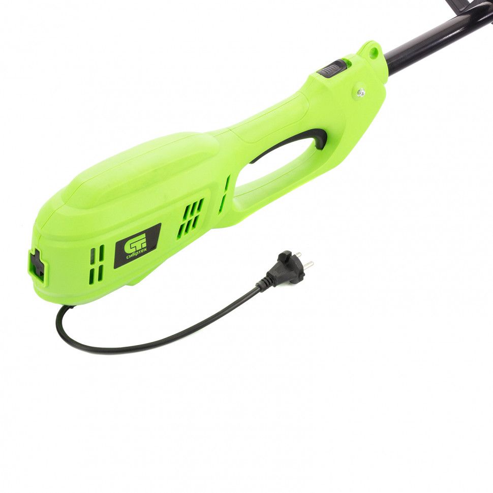 96622 Триммер электрический ЭК-1100, 1100 Вт, 380 мм, разборная штанга,катушка полуавтомат,диск// Сибртех