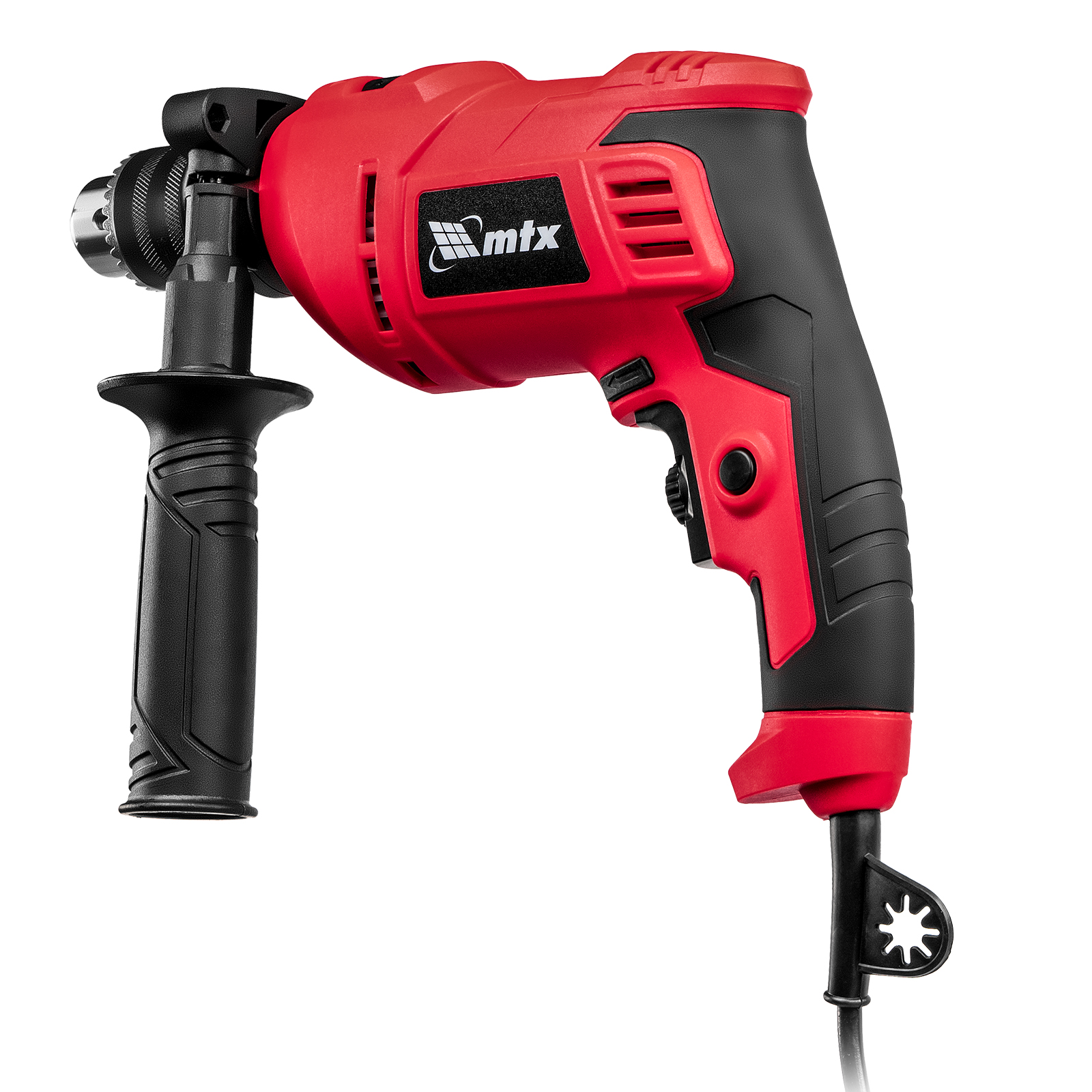 Дрель ударная MID-750, 750 Вт, 0-3000 об/мин, 0-48000 уд/мин MTX