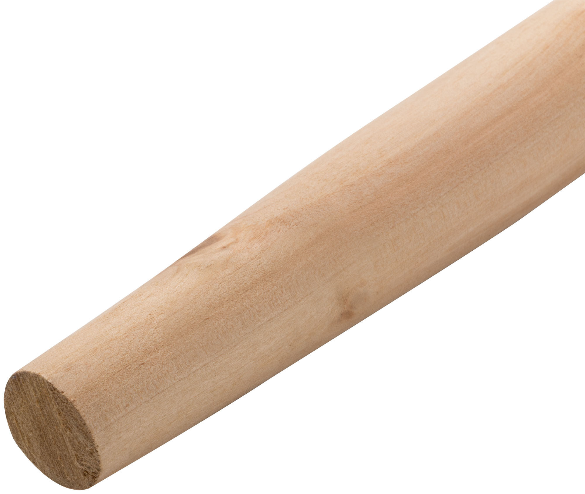 Черенок березовый для снеговых лопат, валиков, маховых кистей, диам. 29 мм, L=1200 мм, первый сорт