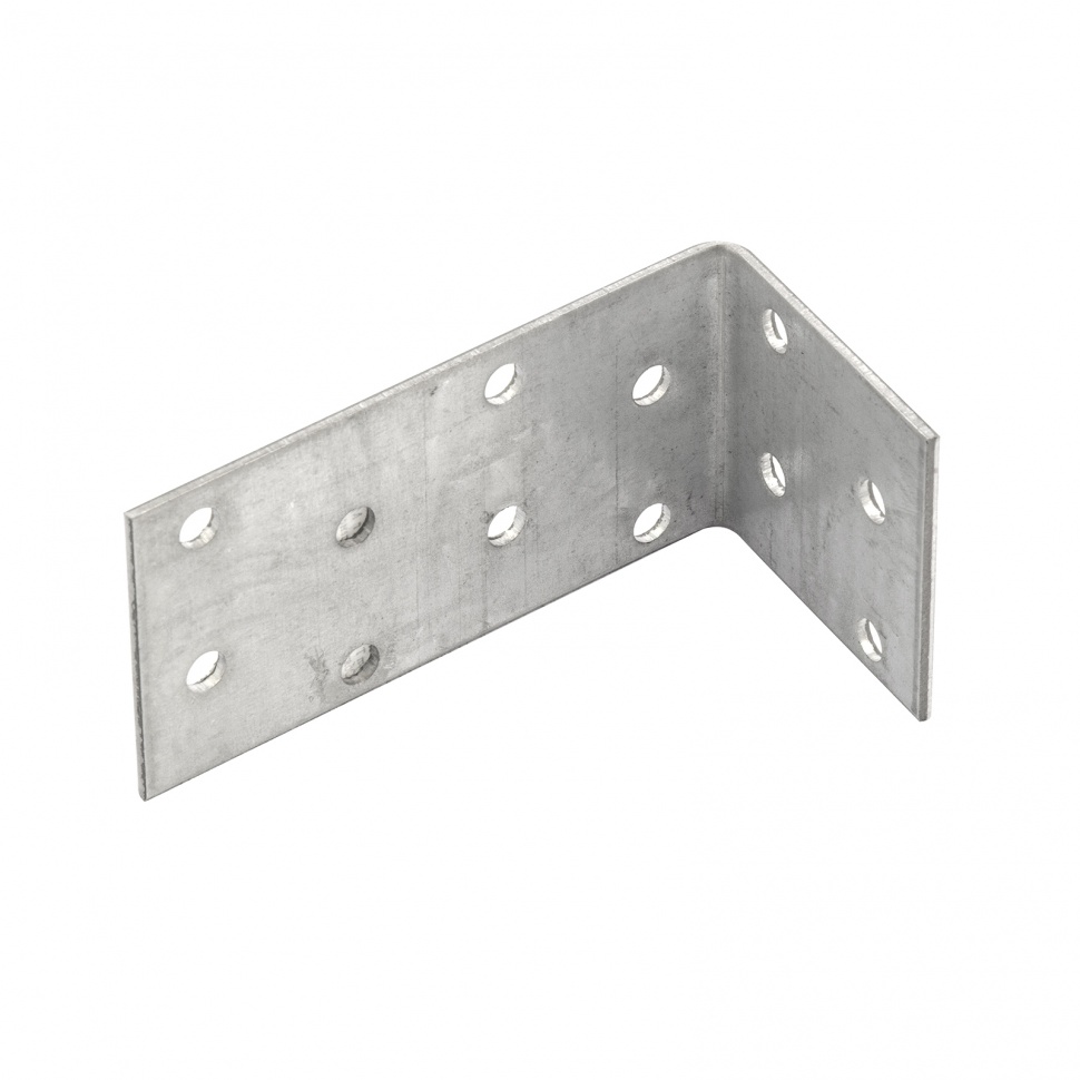 Крепежный уголок анкерный 1.7 мм, KUL 40 х 80 х 40 мм Сибртех