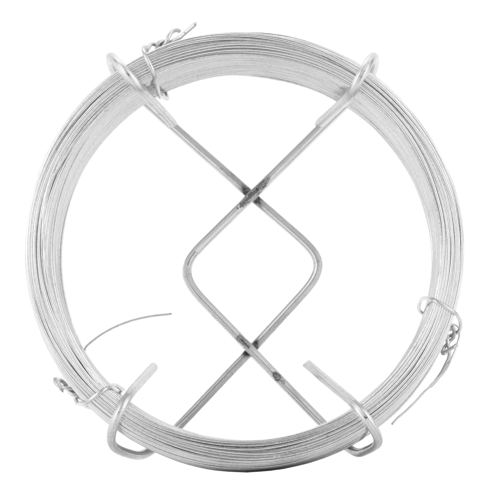 Проволока стальная, оцинкованная 0.5 мм, длина 200м Сибртех