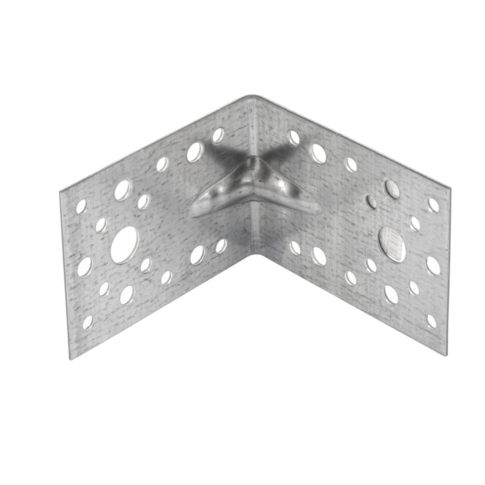 Крепежный уголок усиленный 1.7 мм, KUU 90 x 90 x 65 мм Сибртех