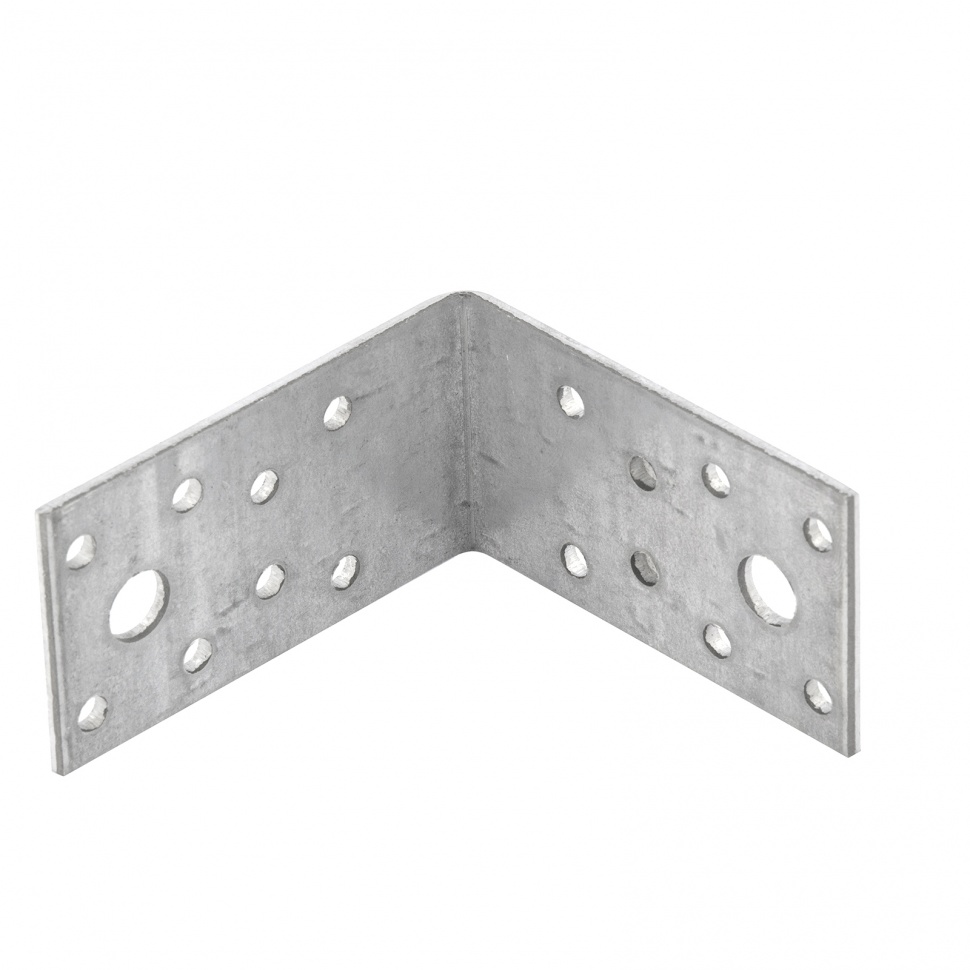 Крепежный уголок 1.7 мм, КU 70 x 70 x 40 мм Сибртех