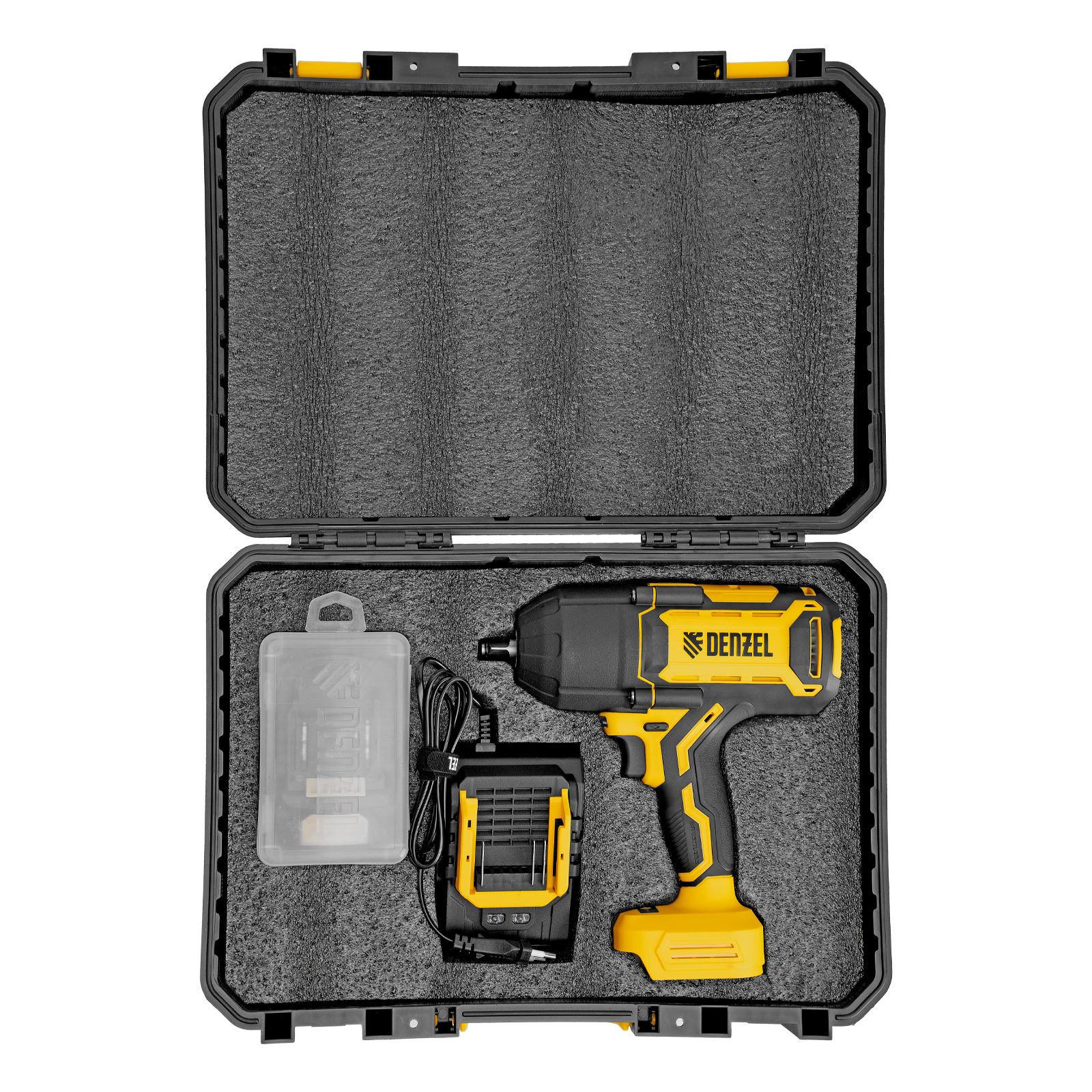 Гайковерт ударный аккумуляторный бесщет. CIWH-BL-20-1000, Li-Ion, 20 В// Denzel